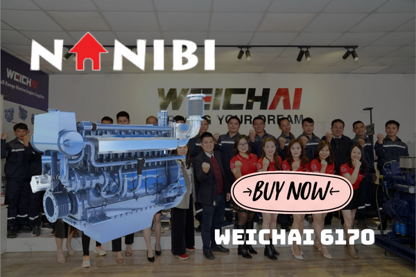 Thị trường phụ tùng máy thủy Weichai 6170 và triển vọng công ty Nanibi Việt Nam