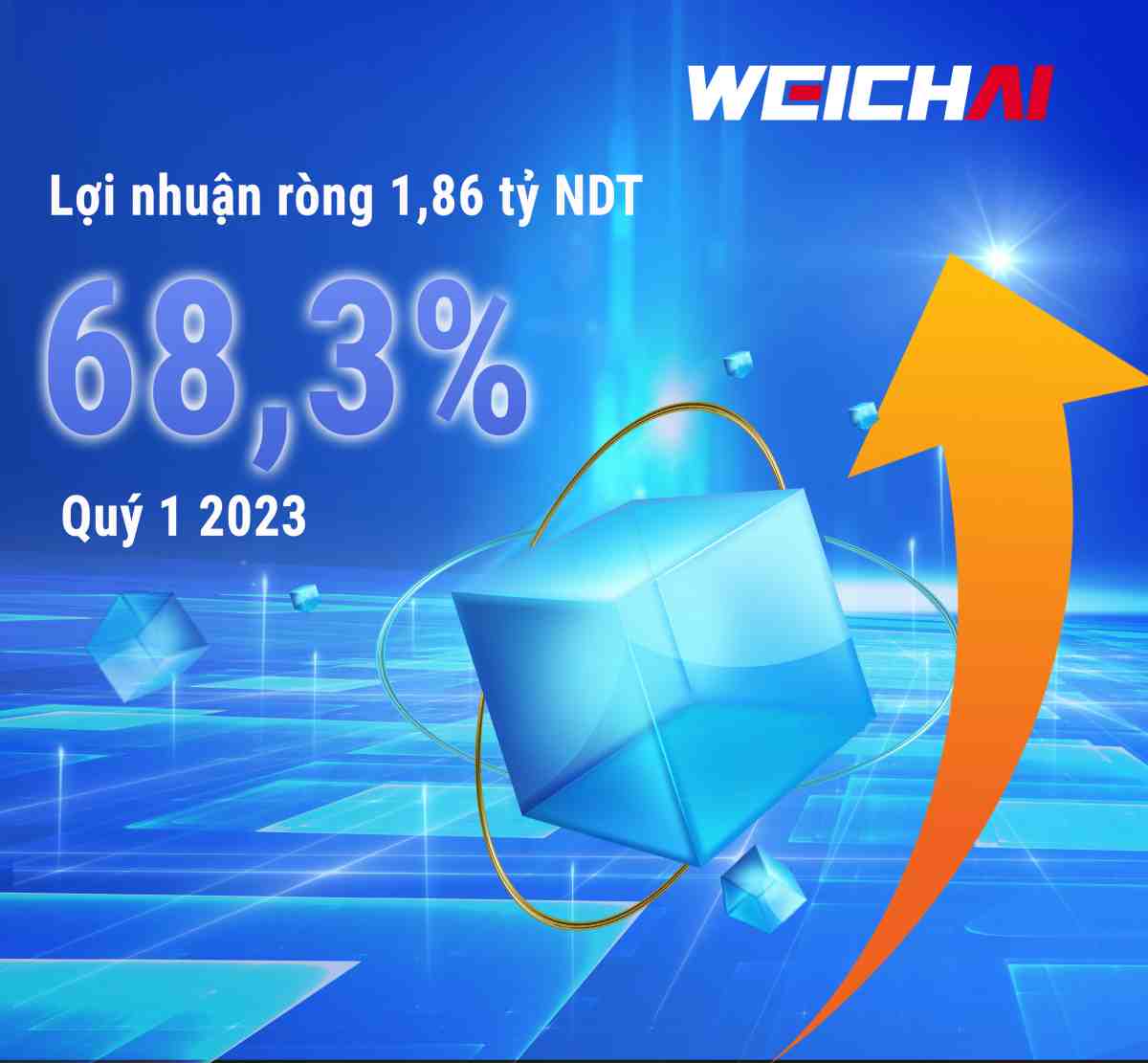 Weichai Power tăng trưởng ấn tượng trong Quý 1 năm 2023